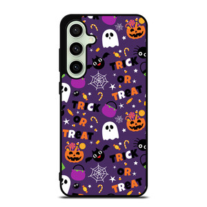 HALLOWEEN WITCH PUMPKIN PATTERN 2 Samsung Galaxy S24 FE Case Cover
