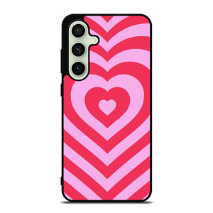 HEARTS PINK Samsung Galaxy S24 FE Case Cover