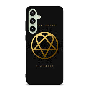 HIM BAND GOLD LOGO Samsung Galaxy S24 FE Case Cover