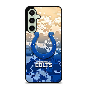 INDIANAPOLIS COLTS CAMO LOGO Samsung Galaxy S24 FE Case Cover INDIANAPOLIS COLTS CAMO LOGO Samsung Galaxy S24 FE Case Cover