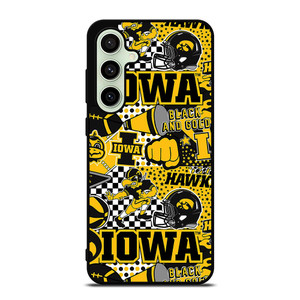 IOWA HAWKEYES COLLAGE Samsung Galaxy S24 FE Case Cover IOWA HAWKEYES COLLAGE Samsung Galaxy S24 FE Case Cover