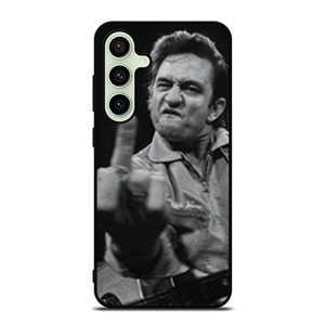 JOHNNY CASH MIDDLE FINGER Samsung Galaxy S24 FE Case Cover