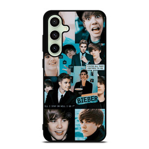 JUSTIN BIEBER COLLAGE Samsung Galaxy S24 FE Case Cover JUSTIN BIEBER COLLAGE Samsung Galaxy S24 FE Case Cover