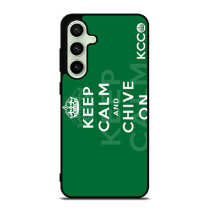 KEEP CALM AND CHIVE ON 2 Samsung Galaxy S24 FE Case Cover