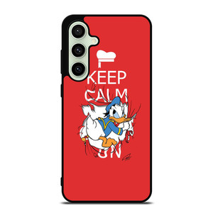 KEEP CALM DONALD DUCK Samsung Galaxy S24 FE Case Cover