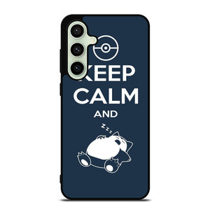 KEEP CALM SNORLAX Samsung Galaxy S24 FE Case Cover KEEP CALM SNORLAX Samsung Galaxy S24 FE Case Cover