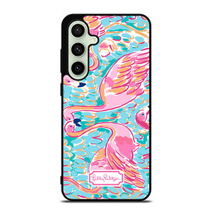 LILLY PULITZER FLAMINGO Samsung Galaxy S24 FE Case Cover
