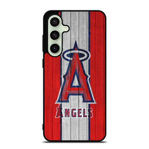 LOS ANGELES ANGELS WOODEN LOGO Samsung Galaxy S24 FE Case Cover LOS ANGELES ANGELS WOODEN LOGO Samsung Galaxy S24 FE Case Cover