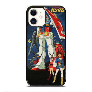 GUNDAM MOBILE SUIT POSTER iPhone 12 Case Cover