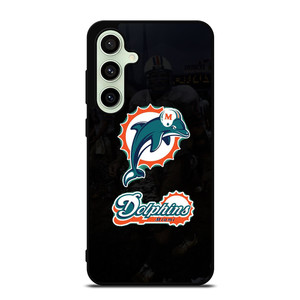 MIAMI DOLPHINS NFL ICON 1 Samsung Galaxy S24 FE Case Cover