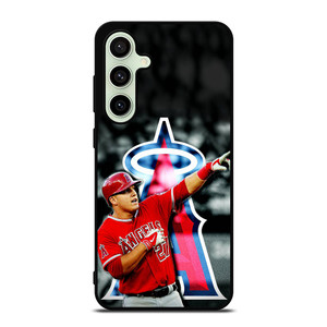 MIKE TROUT LOS ANGELES ANGELS Samsung Galaxy S24 FE Case Cover