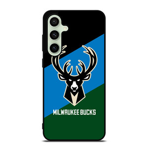 MILWAUKEE BUCKS NBA LOGO Samsung Galaxy S24 FE Case Cover MILWAUKEE BUCKS NBA LOGO Samsung Galaxy S24 FE Case Cover