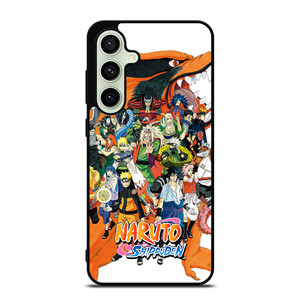 NARUTO ALL CHARACTERS ANIME 3 Samsung Galaxy S24 FE Case Cover