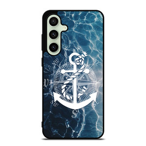 NAUTICAL ANCHOR LOGO Samsung Galaxy S24 FE Case Cover NAUTICAL ANCHOR LOGO Samsung Galaxy S24 FE Case Cover