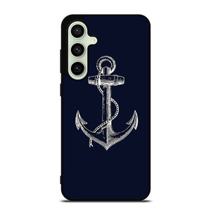NAUTICAL ANCHOR NAVY BLUE Samsung Galaxy S24 FE Case Cover NAUTICAL ANCHOR NAVY BLUE Samsung Galaxy S24 FE Case Cover