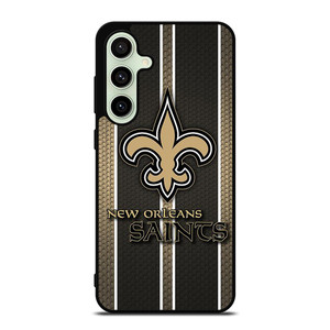 NEW ORLEANS SAINTS STRIPE Samsung Galaxy S24 FE Case Cover