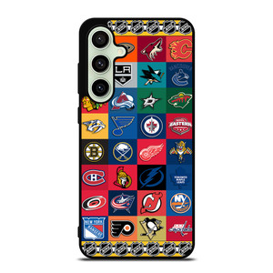 NHL ALL LOGO TEAM Samsung Galaxy S24 FE Case Cover