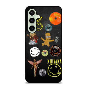 NIRVANA ROCK BAND ART Samsung Galaxy S24 FE Case Cover