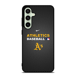 OAKLAND ATHLETICS METAL LOGO 2 Samsung Galaxy S24 FE Case Cover