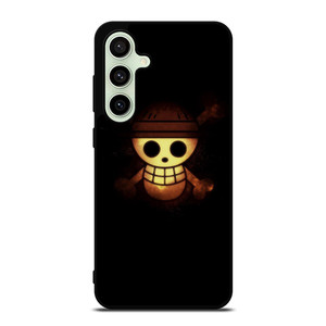 ONE PIECE STRAW HAT GOLD LOGO Samsung Galaxy S24 FE Case Cover