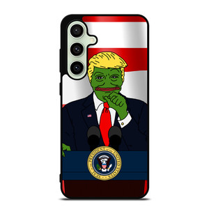 PEPE THE SMUG FROG DONALD TRUMP Samsung Galaxy S24 FE Case Cover PEPE THE SMUG FROG DONALD TRUMP Samsung Galaxy S24 FE Case Cover