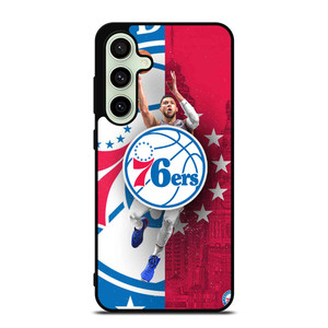 PHILADELPHIA 76ERS NBA Samsung Galaxy S24 FE Case Cover PHILADELPHIA 76ERS NBA Samsung Galaxy S24 FE Case Cover