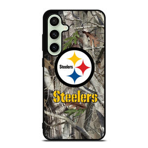 PITTSBURGH STEELERS TREE CAMO Samsung Galaxy S24 FE Case Cover