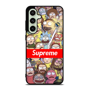 RICK AND MORTY COLLAGE Samsung Galaxy S24 FE Case Cover