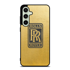 ROLLS ROYCE LOGO GOLD Samsung Galaxy S24 FE Case Cover ROLLS ROYCE LOGO GOLD Samsung Galaxy S24 FE Case Cover