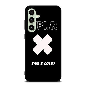 SAM AND COLBY XPLR X LOGO Samsung Galaxy S24 FE Case Cover
