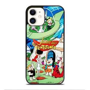 JETSONS MEET FLINTSTONES 2 iPhone 12 Case Cover