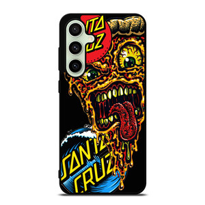 SANTA CRUZ SKATEBOARDS PIZZA Samsung Galaxy S24 FE Case Cover SANTA CRUZ SKATEBOARDS PIZZA Samsung Galaxy S24 FE Case Cover