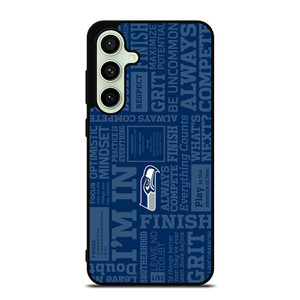SEATTLE SEAHAWKS MANTRA Samsung Galaxy S24 FE Case Cover SEATTLE SEAHAWKS MANTRA Samsung Galaxy S24 FE Case Cover