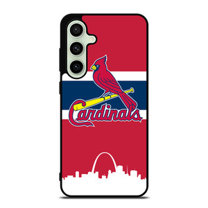 ST LOUIS CARDINALS STRIPE Samsung Galaxy S24 FE Case Cover ST LOUIS CARDINALS STRIPE Samsung Galaxy S24 FE Case Cover