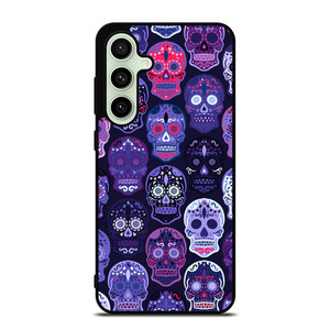 SUGAR SKULL PATTERN Samsung Galaxy S24 FE Case Cover