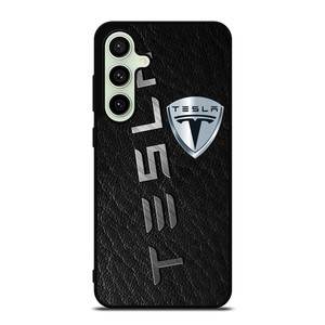 TESLA LOGO NEW Samsung Galaxy S24 FE Case Cover TESLA LOGO NEW Samsung Galaxy S24 FE Case Cover