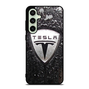 TESLA RAINDROP LOGO Samsung Galaxy S24 FE Case Cover