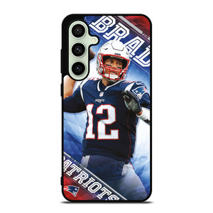 TOM BRADY PATRIOTS 4 Samsung Galaxy S24 FE Case Cover
