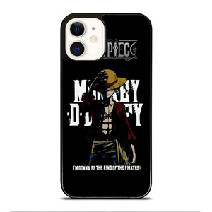 LUFFY ONE PIECE QUOTE iPhone 12 Case Cover LUFFY ONE PIECE QUOTE iPhone 12 Case Cover