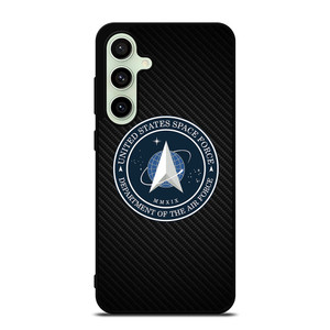 UNITED STATES SPACE CORPS USSC CARBON LOGO Samsung Galaxy S24 FE Case Cover
