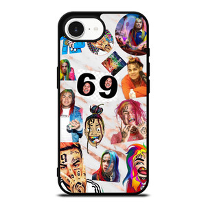 6IX9INE RAPPER COLLAGE iPhone 16e Case Cover