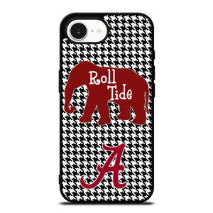 ALABAMA CRIMSON TIDE HOUNDSTOOTH iPhone 16e Case Cover ALABAMA CRIMSON TIDE HOUNDSTOOTH iPhone 16e Case Cover