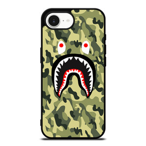 BAPE SHARK CAMO 2 iPhone 16e Case Cover BAPE SHARK CAMO 2 iPhone 16e Case Cover