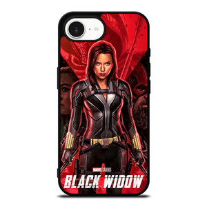 BLACK WIDOW MARVEL iPhone 16e Case Cover BLACK WIDOW MARVEL iPhone 16e Case Cover