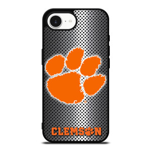 CLEMSON TIGERS METAL iPhone 16e Case Cover CLEMSON TIGERS METAL iPhone 16e Case Cover