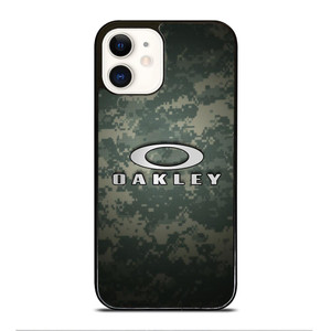 OAKLEY CAMO LOGO iPhone 12 Case Cover OAKLEY CAMO LOGO iPhone 12 Case Cover