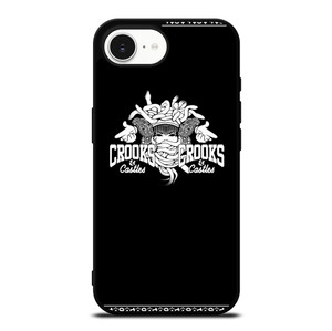 CROOKS AND CASTLES LOGO iPhone 16e Case Cover