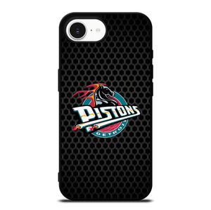 DETROIT PISTONS METAL LOGO iPhone 16e Case Cover