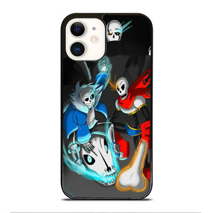 PAPYRUS AND SANS UNDERTALE CARTOON iPhone 12 Case Cover