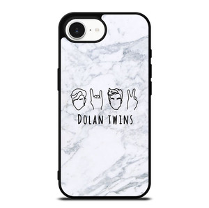DOLAN TWINS MARBLE LOGO iPhone 16e Case Cover